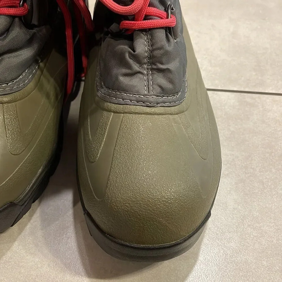 Sorel Snow Lion II woman’s green and grey waterproof and insulated boots - Picture 3 of 15